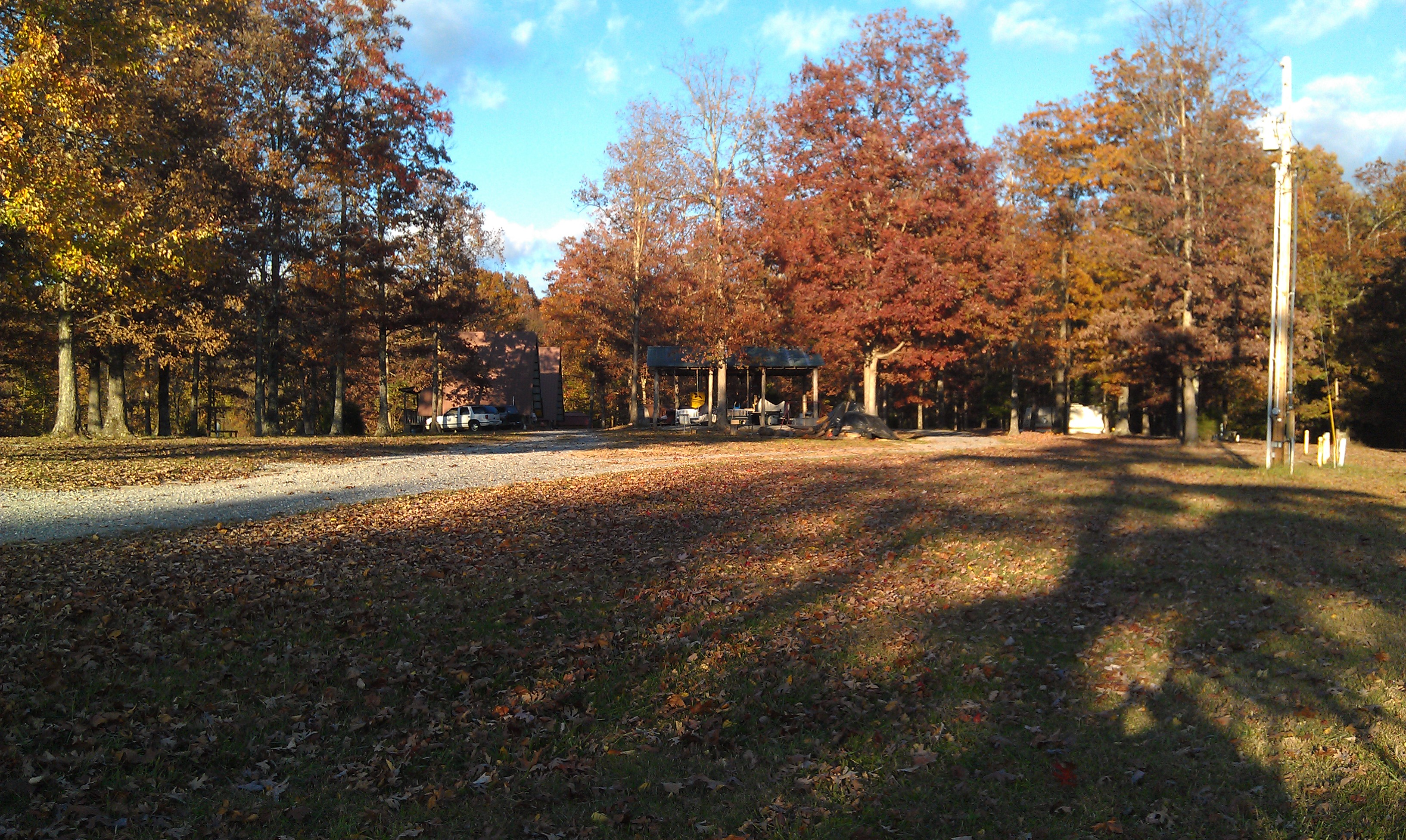 Campground in Autumn